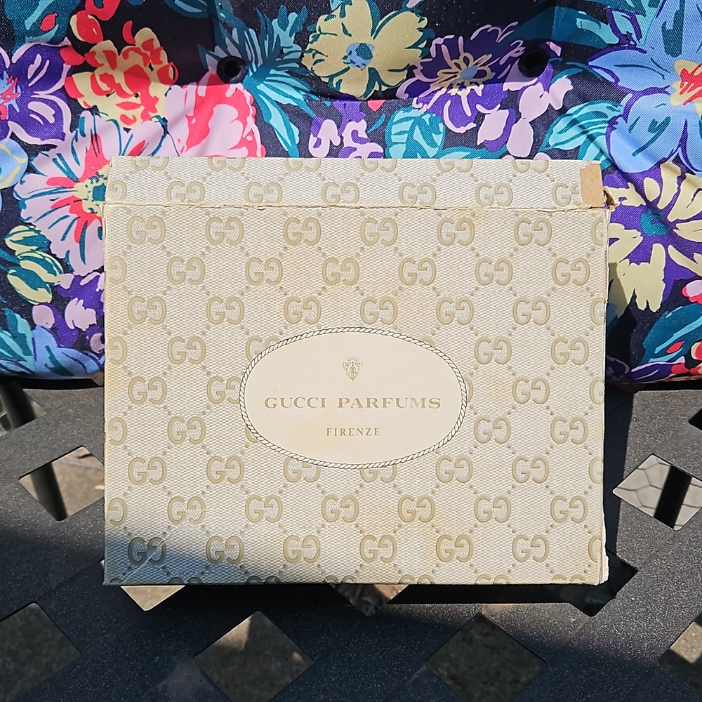 Vintage Gucci Cosmetic Bag